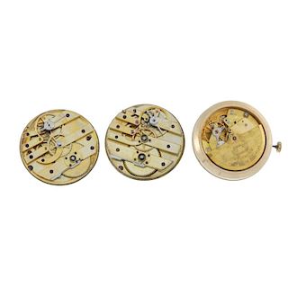 A group of watch movements. All recommended for spares and repair purposes only. Approximately 40.