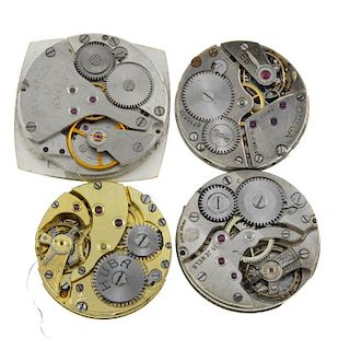 A bag of assorted watch movements. Recommended for spare or repair purposes only. Approximately 200.