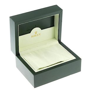 ROLEX - a complete watch box. <br><br>
