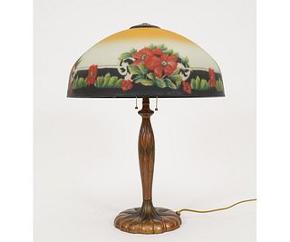 PAIRPOINT PUFFY TABLE LAMP