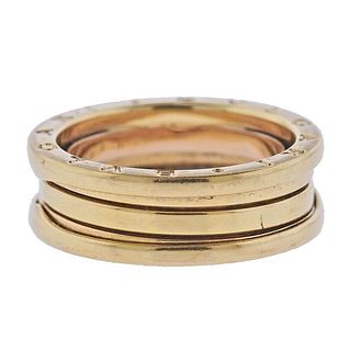 Bvlgari Bulgari B.Zero1 18k Gold Band Ring Size 63