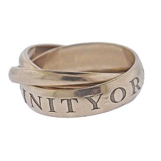Cartier Amour Trinity 18k Gold Band Ring