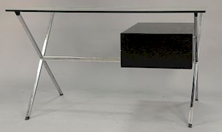 Knoll Studio Franco Albini style desk. ht. 27 1/2 in.; wd. 48 in.; dp. 26 in.