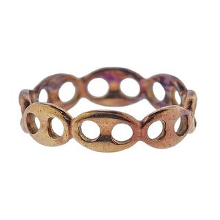 Gucci 18k Gold Band Ring
