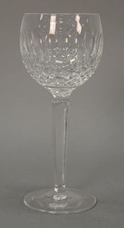 Set of twelve Waterford tall stems. ht. 7 1/2 in.