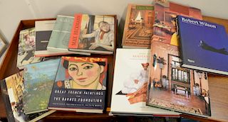 Lot of twelve coffee table books to include Gregory's "New York Apartment's Private Views", Wilkie's "Biedermeiers", Ross' "Beaten i...