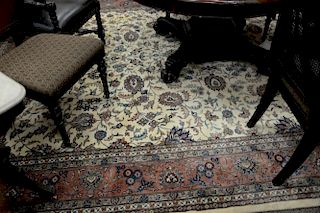 Oriental carpet (some stains) 10' x 12'10".