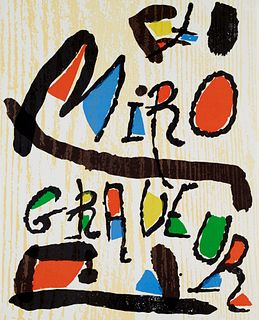 Dupin, Jacques Miró Radierungen I, II und III (1928-1975). Mit 9 meist farbigen OHolzschnitten und zahlr. Abb. Paris, Lelong u. Weber 1984-1991. 3 Bde