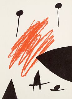 Jouffroy, Alain Liberté des Libertés. Mit 10 Illustrationen von Joan Miró. Paris, Éditions du Seuil Noir, 1971. 184 S., 12 Bll. 8°. OPp. in weißem OUm