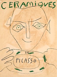 Bloch, Georges Pablo Picasso. Katalog des graphischen Werkes 1904-1967. Band 1. Mit zahlreichen Abb. sowie zT. farb. ganzs. Tafeln. Bern, Kornfeld u. 