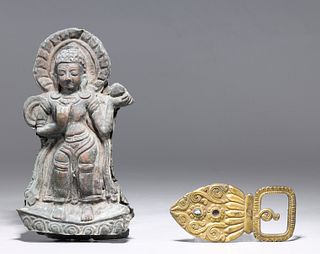 Two Various Asian Metalworks