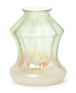 A Steuben Glass Shade, Height 5 1/2 inches.