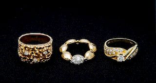 Tiffany & Co. 18k Gold and Diamond Ring