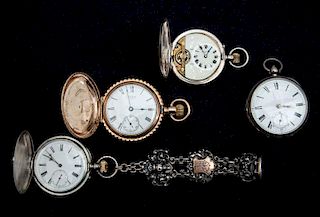 Miscellaneous Group of Four Pocket Watches