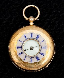 Ladies 18k Gold Watch, W. Langford & Son