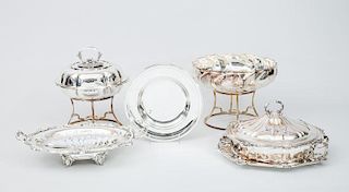 Group of Continental Silver-Plated Articles