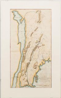 John Marshall (1755-1835): Plan of the Country from Frogs Point to Cotton River