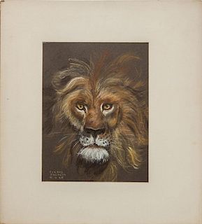 Gladys Emerson Cook (1899-1976): Head of a Lion