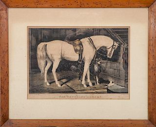 Currier & Ives: The Favorite Horse