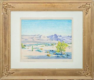 Jacob Howard Euston (1892-1965): Santa Rita Mountains