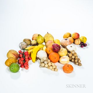 Thirty-four Pieces of Stone Fruit