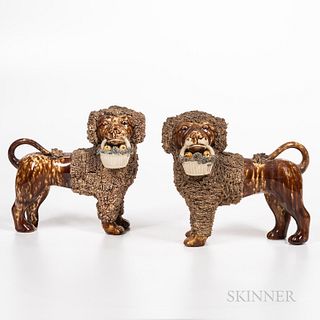 Pair of Bennington Poodle Figures
