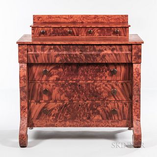Classical Grain-painted Pine Chest of Drawers