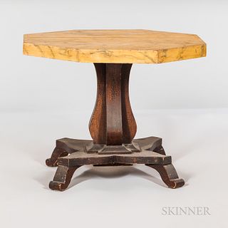 Classical Painted Pine Center Table