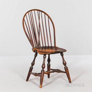 Windsor Braced Bow-back Side Chair
