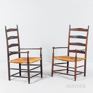 Two Shaker Production No. 7 Armchairs