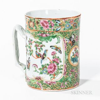 Famille Rose Export Porcelain Mug