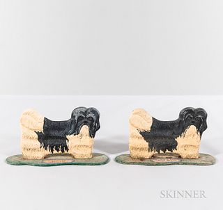 Pair of "GIZMO" Dog Sculptures