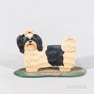 "PANDA" Dog Sculpture