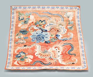 Antique Chinese Embroidered Cloth