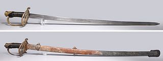 Two Confederate State Army Swords