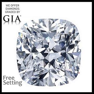 3.50 ct, E/VVS2, Cushion cut GIA Graded Diamond. Appraised Value: $266,800 
