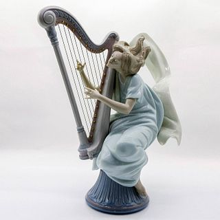 The Harpist 1006312 - Lladro Porcelain Figurine