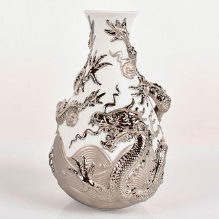 Dragons 1007058 - Lladro Porcelain Vase