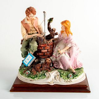 Couple at a Well - Capodimonte Figurine
