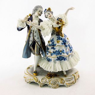 Volkstedt Figurine, Dancing Couple
