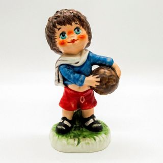 Children of Paris: Soccer Player 11 029-14 - Goebel Hummel Figurine