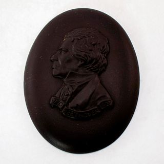 Wedgwood Black Basalt Beethoven Cameo Portrait
