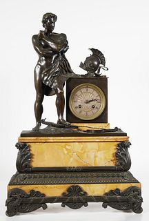 DUVAL a Paris French Figural Clock