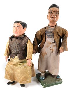 Two Antique Chinese Dolls