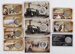 (10) Morgan Silver Dollars $1 Coins