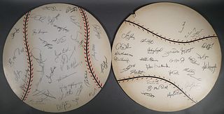 Baltimore Orioles Signed Baseball Cut-Outs