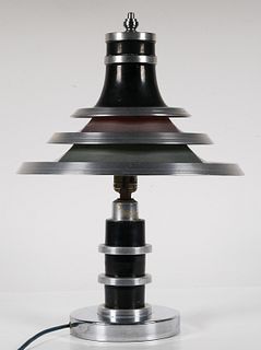 EDWARD KENT American Art Deco Lamp