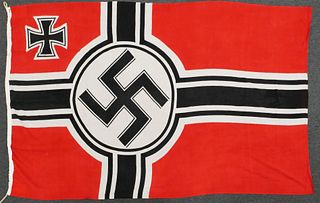 Large WWII German Kreigsmarine Flag