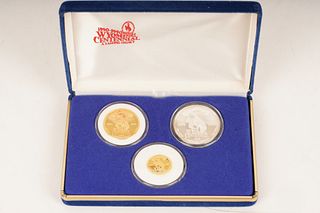 Wyoming Centennial Proof Gold Silver Coins