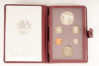 1983 Olympic Prestige Set Coins Disc Thrower